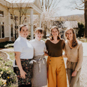 Kari Rushing and Cara Mroczek from Root to Table's Salute to Women event