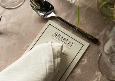 Menu Card from Market Salamander