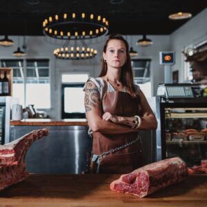 Root to table's Chef Action Team member Amanda Luhowiak